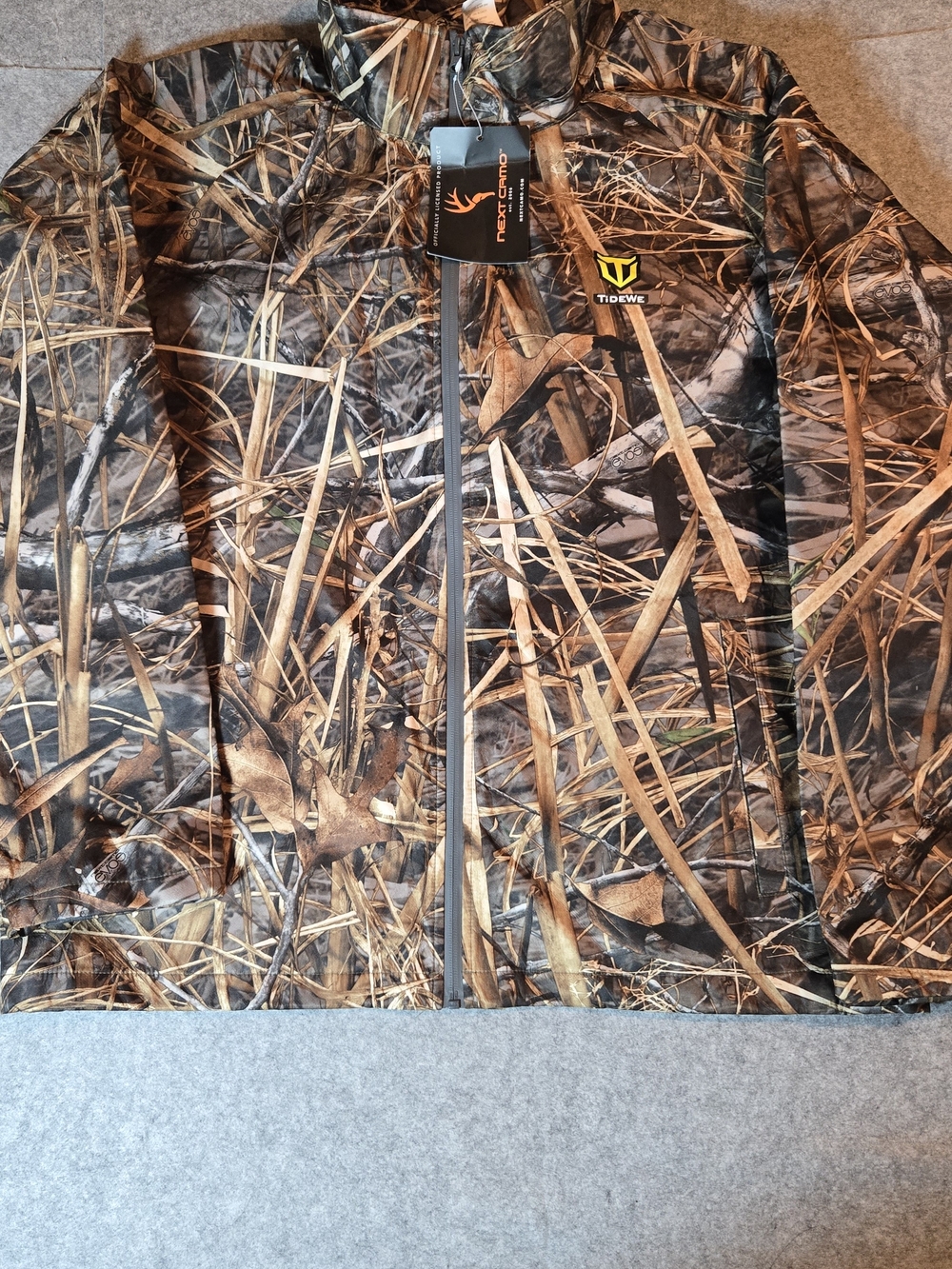 TideWe Next Camo Camouflage Jacket - Brown/Green XL
